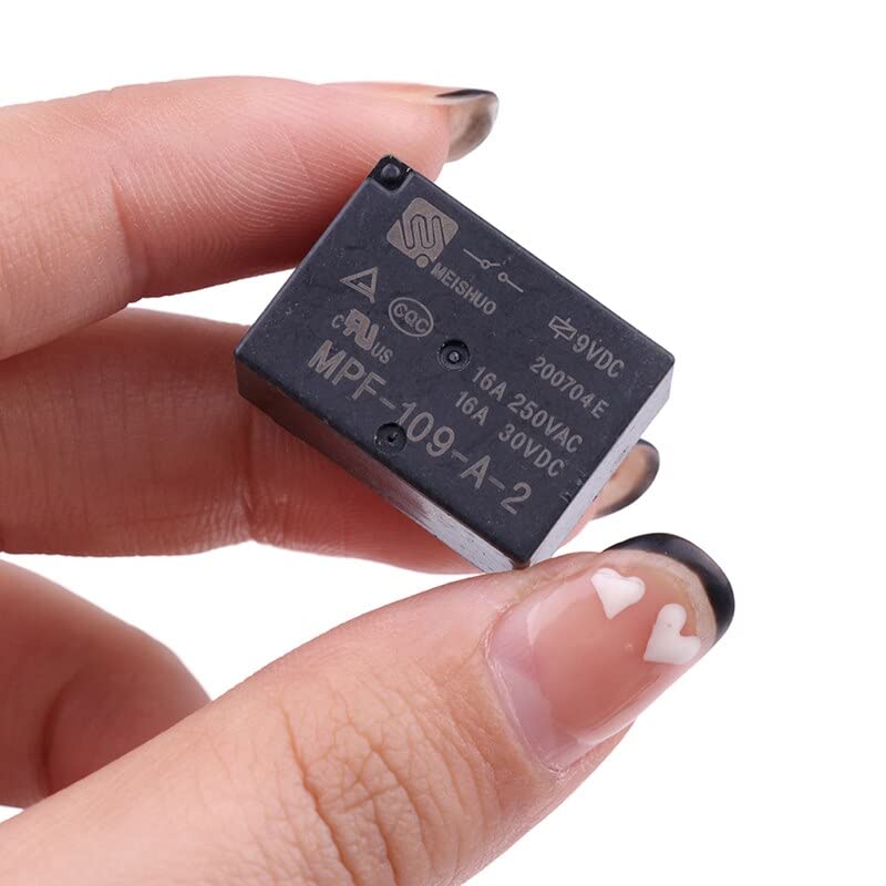 30個 9Vリレー MPF-109-A-2 9VDC 16A 4ピン 電磁電気ケトルリレー 9VDC 16A 4ピン