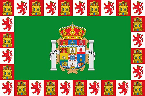 Drapeau Cádiz Province large pour décoration extérieure et fêtes