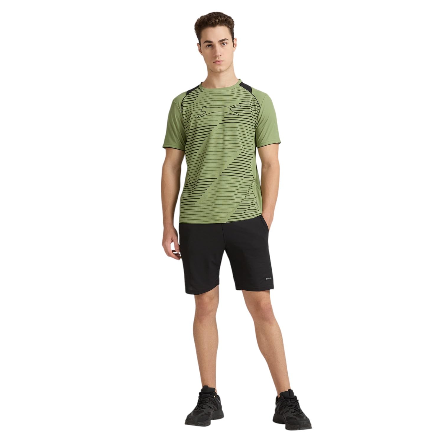 Black Panther Men's T-Shirt & Shorts RIVIERA/NAVY Co-Ord Set-SET 1001X-picture-57