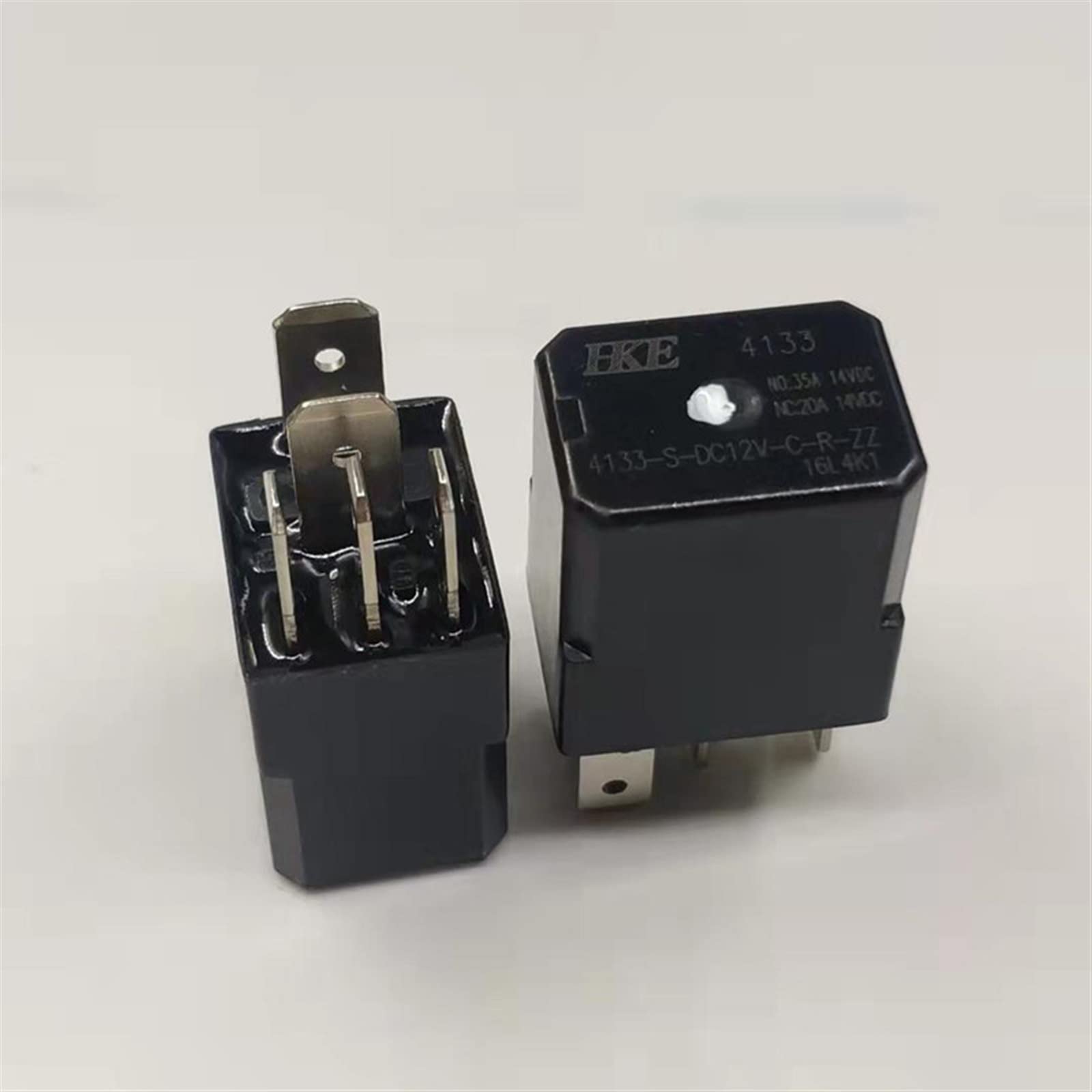 Relé de automóvil ACM33221 Alternativa CM1A-R-12V-H78 4133 4133-S-DC12V-AR-ZZ 4PIN (Size : 5Pin Black)