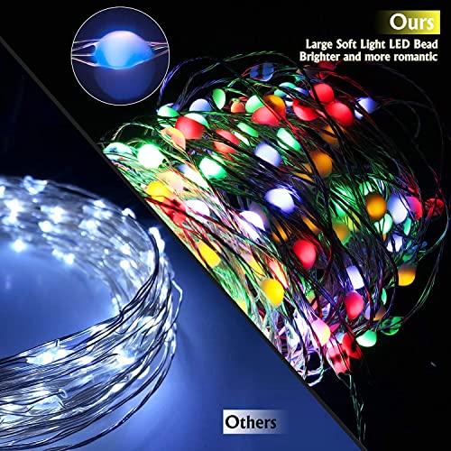 Anjaylia led fairy lights battery operated string lights christmas lights 4 Anjaylia led fairy lights battery operated string lights christmas lights - image 5