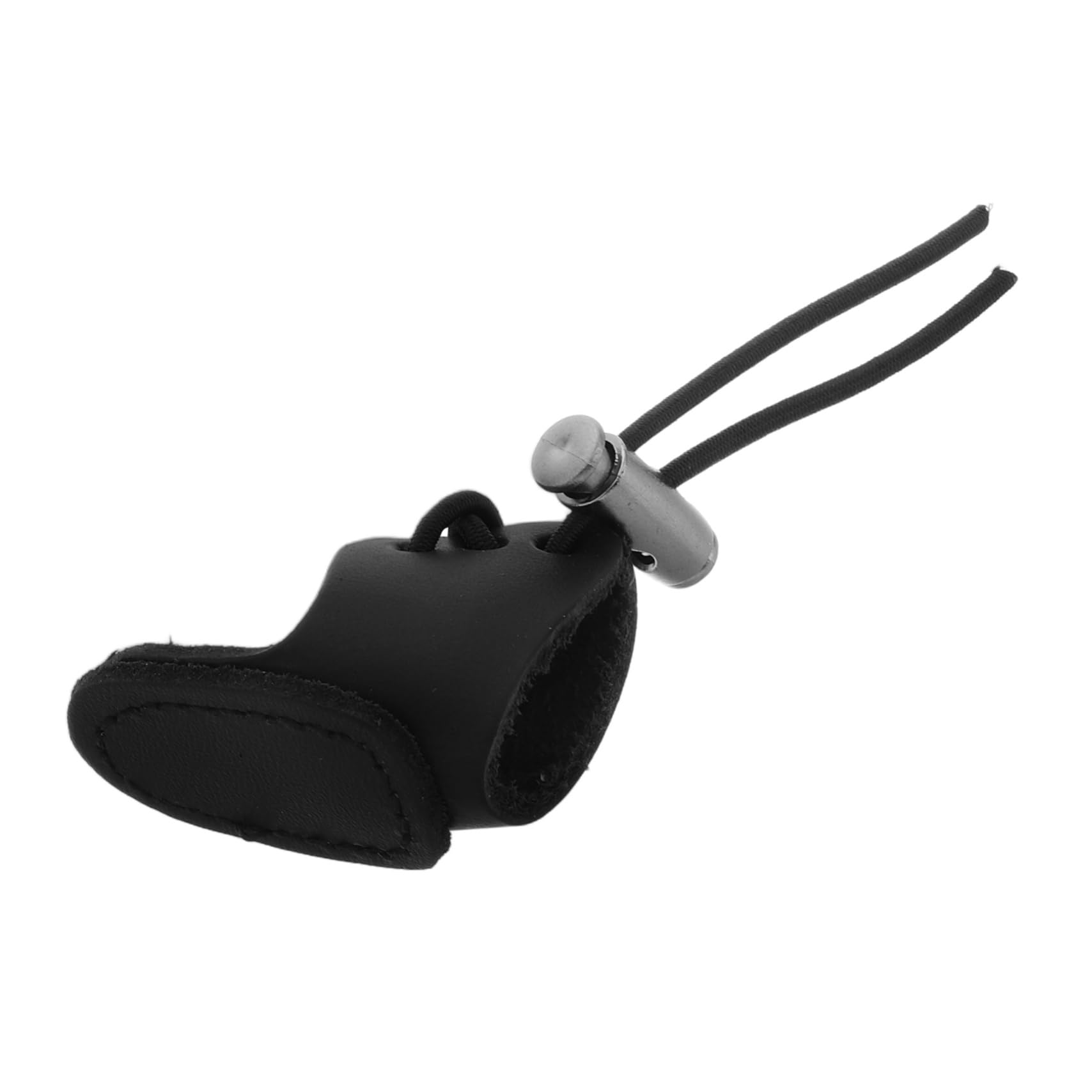 Parliky Traditionalstyle Archery Thumb Ring Double Layer Finger Protector Archery Thumb Guard Durable Leather for Enhanced Grip