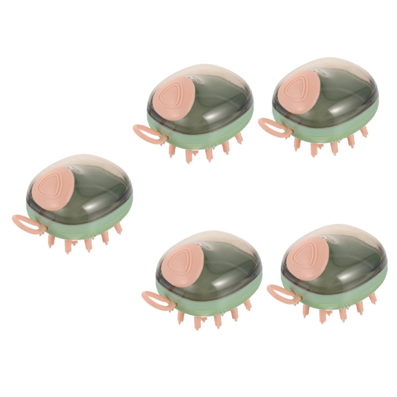 Toddmomy 5piezas Cepillo De Masaje Reutilizable Para Baño De Mascotas Cepillo Para Perros y Gatos Herramienta De Limpieza y Masaje Para Cuidado De Pelaje Diseño Ergonómico y Material