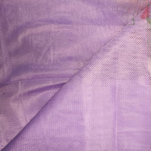 Image of Multicolor Soft Cotton Mosquito net Double Bed King Size | Pure Cotton Mosquito net (Purple, 6X7)