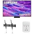 Samsung QN65QN80FAFXZA 65 Inch Neo QLED QN80F Series Supreme UHD 4K TV with a Walts TILT-MOUNT-43-90 Large/XL Tilt Mount and Amber Protection 3-Outlet-Surge Surge Protector (2025)