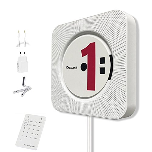 KECAG lettore CD Montabile a parete Speaker