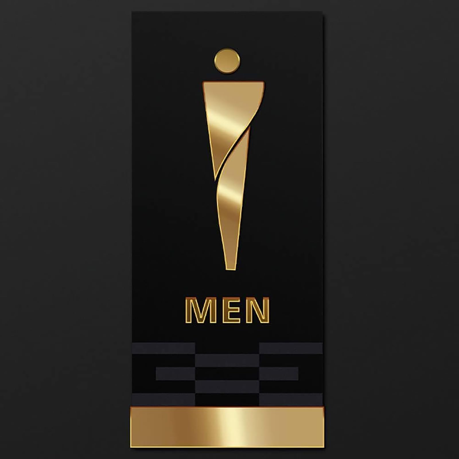Letreros De Baño para Hombres Y Mujeres, Letreros De Baño para Hombres Y Mujeres, Conjunto De Letreros De Baño Unisex, Duraderos Y De Moda, para Negocios, Oficinas, Centros Comerciales