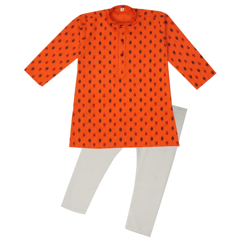 Image of NammaBaby Boys Cotton Tradtional Ethnic Wear Kurta Pajama Set Pack of 1