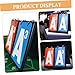 Toddmomy Professional Game Scoreboard Basketball Scoreboard Flipper Portable Scorekeeper
