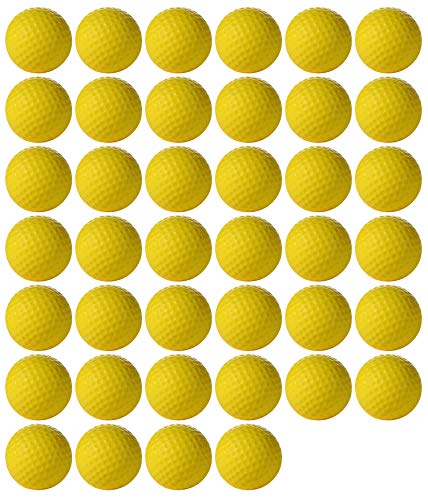 I-MART Foam Practice Golf Balls (40 Pcs - Yellow)