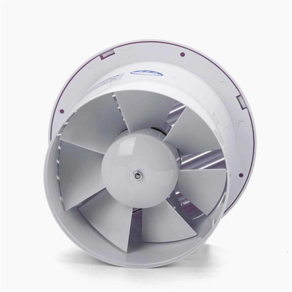 Ventilador de Escape de 4/6 Pulgadas para Techo, Pared, baño, Inodoro, Cocina, Ventilador de ventilación, Extractor silencioso, 220 V (tamaño: 6 Pulgadas) (6 Pulgadas)