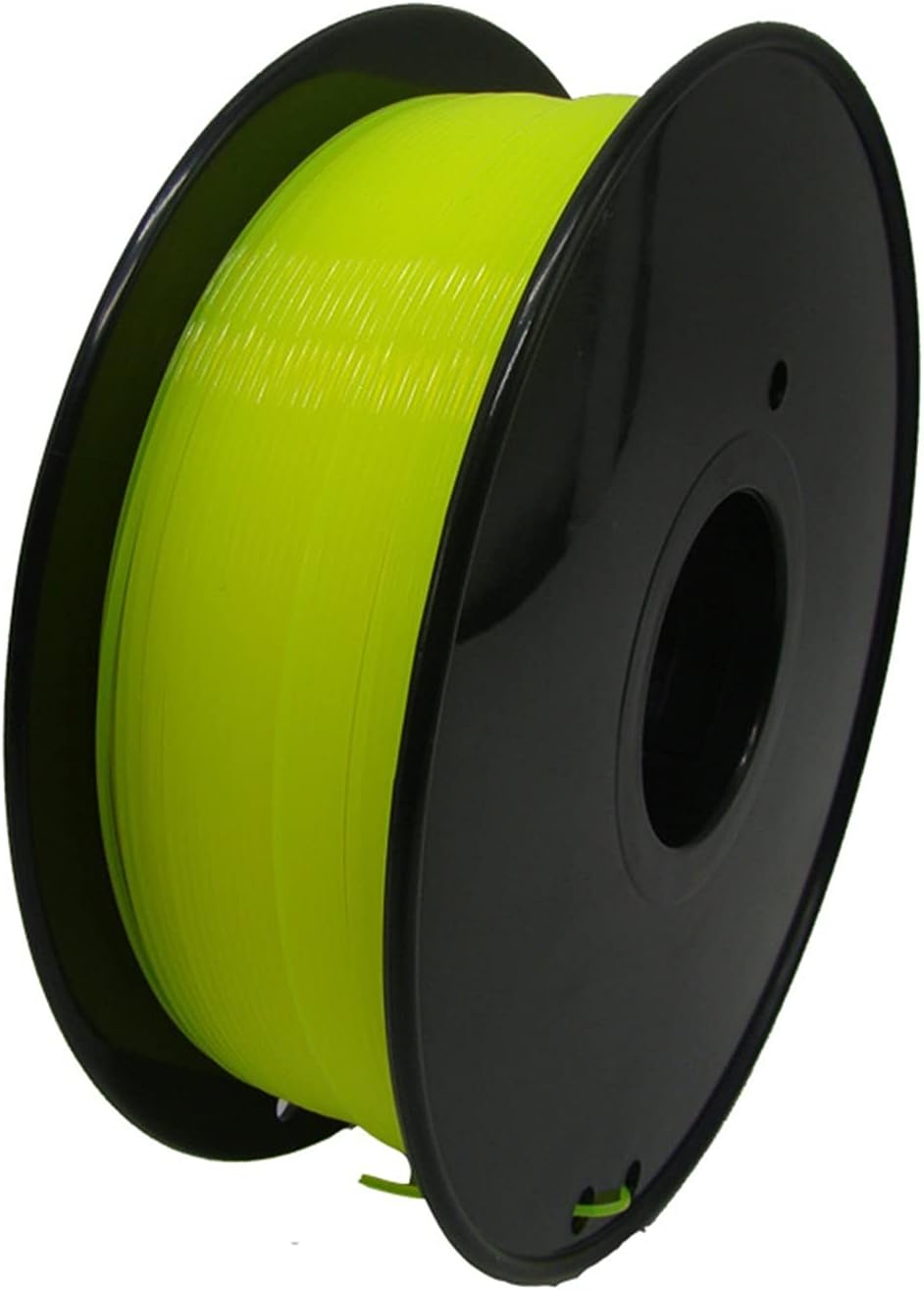 3D Printer Consumables Multi Color Printing Materials Eco-Friendly Filament Spool (Color : Yellow)
