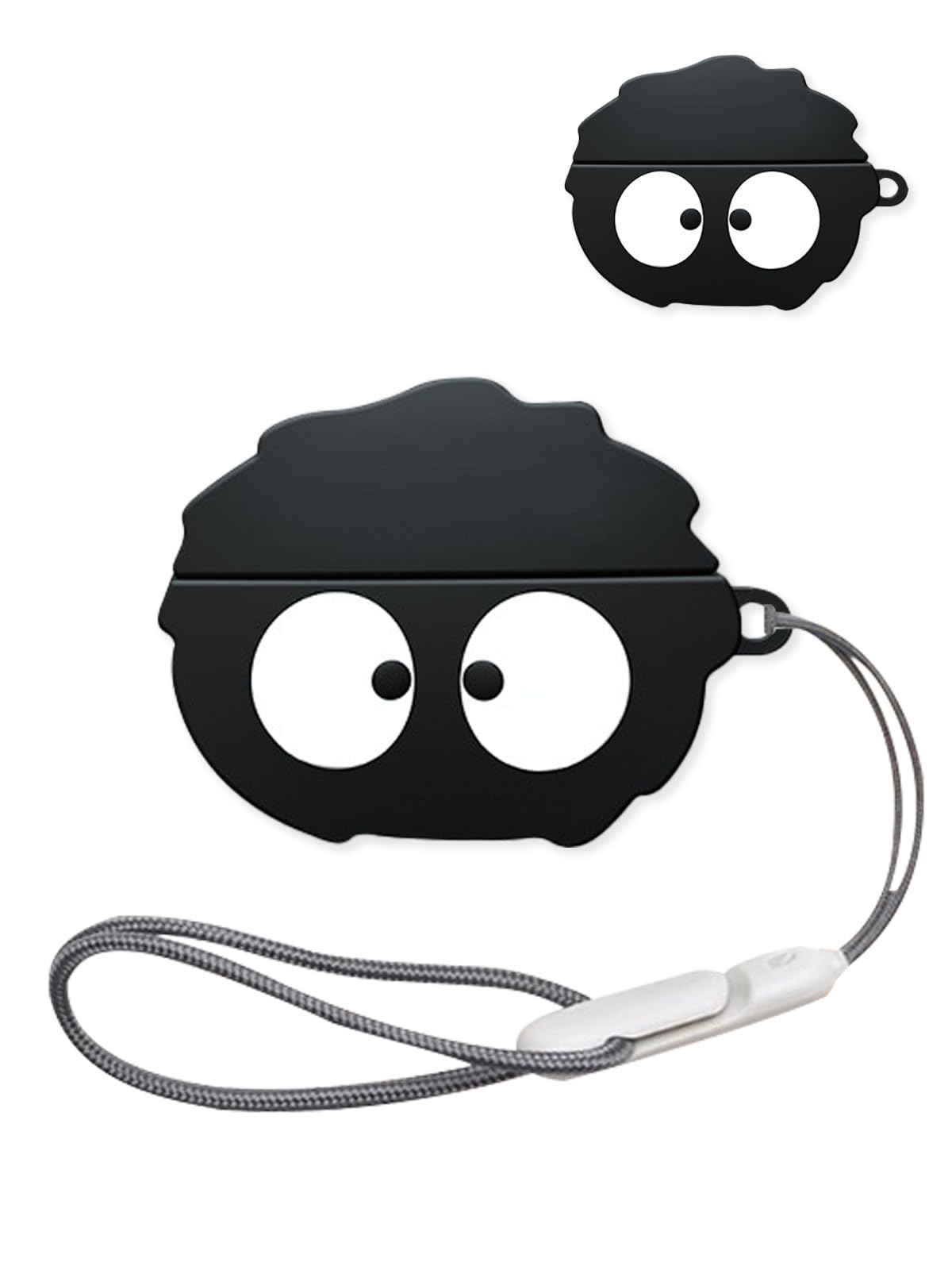 Compatible with SHOKZ OpenDots ONE True Noise Cancelling Earphones,Soft TPU Full Body Shockproof Protective Cover with Lanyard,Briquette.