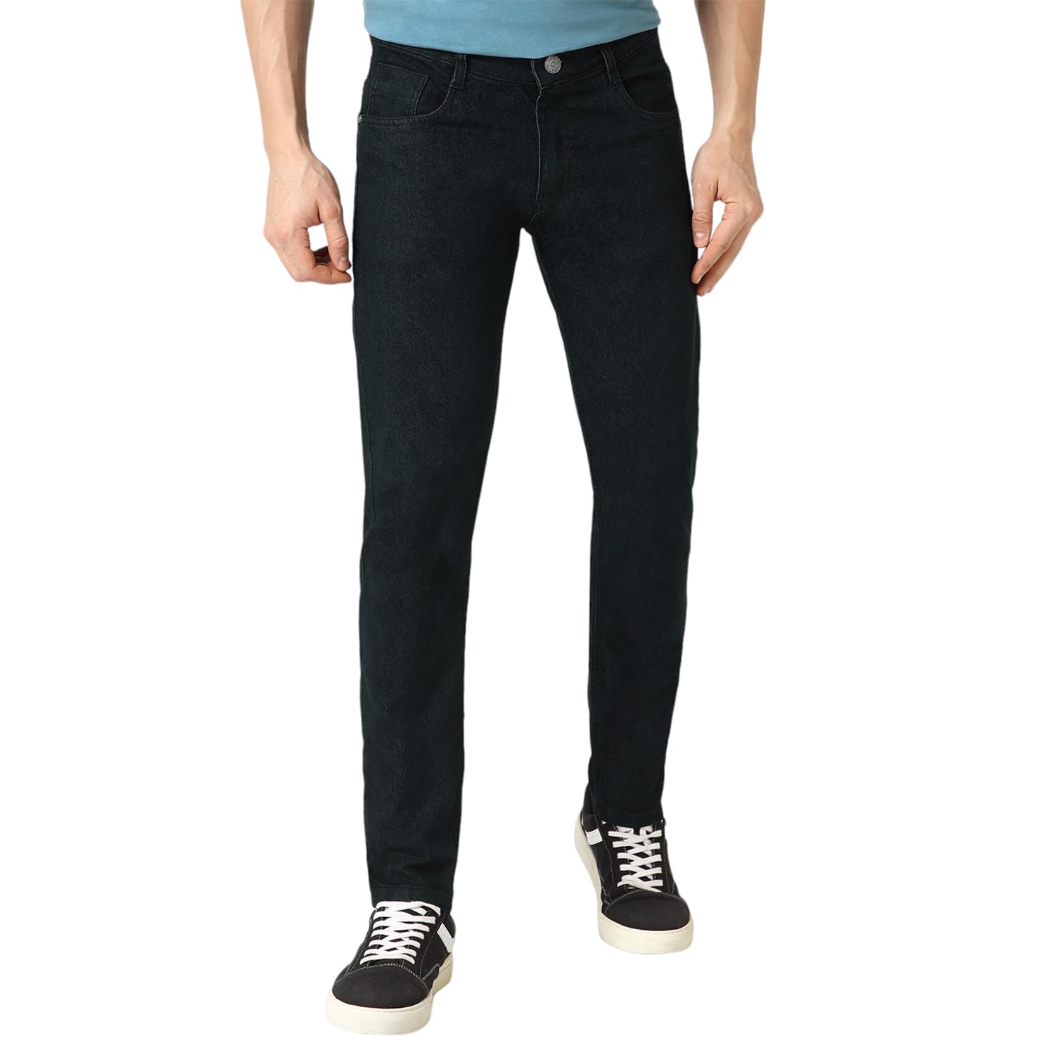 Urbano FashionMen's Slim Fit Solid Jeans Stretchable