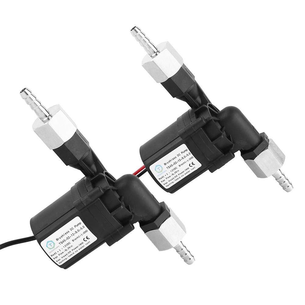 Pompa do piwa Homebrew DC 12 V NPT1 / 2 cale Bezszczotkowa pompa cyrkulacyjna do piwa z wtyczką (35 cm)