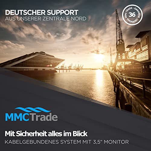 Rückfahrkamera OmniVID T5 – kabelgebunden, 3,5 Zoll Monitor