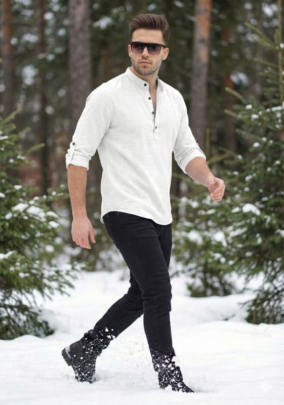 Image of Men Short Kurta