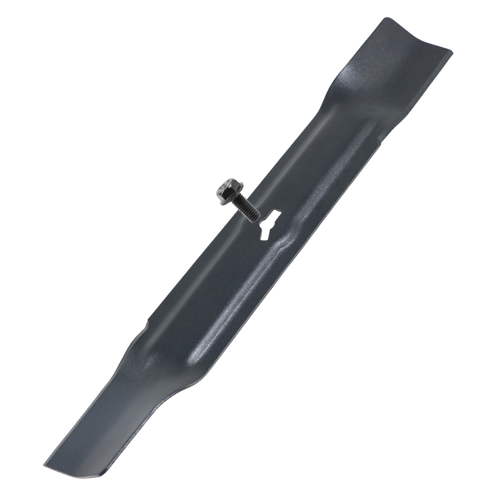 Spares2go Metal Blade compatible with Qualcast RM34 MEB1234M MEB1434M MEB1334M Lawnmower (34cm, with Fixing Screw)