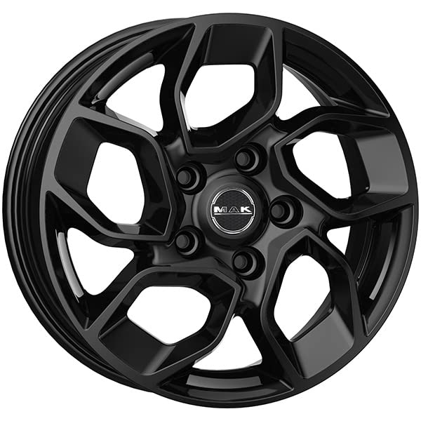 GLOSS BLACK CERCHIO IN LEGA MAK EXPRESS 7x17 5x108 ET 46 GLOSS BLACK