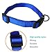 AEDILYS Adjustable Nylon Dog Collar Classic Solid Colors for Small Sized Dogs Neck 11-17 inch