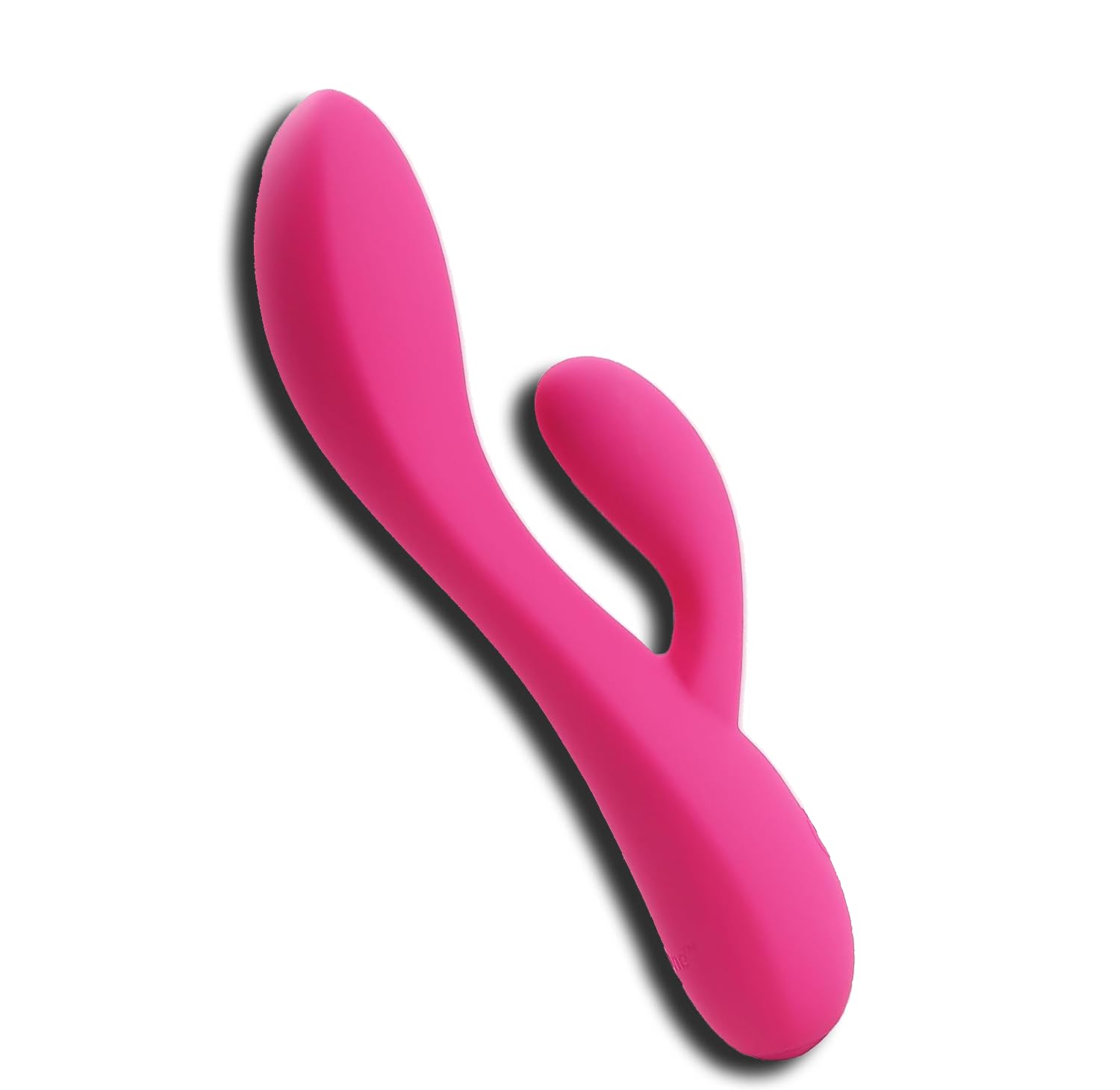 plusOne Dual Rabbit Vibrator Personal Massager, 10 Vibration Settings, Body-Safe Silicone, Waterproof, USB Rechargeable, Sex Toy for Women and Men