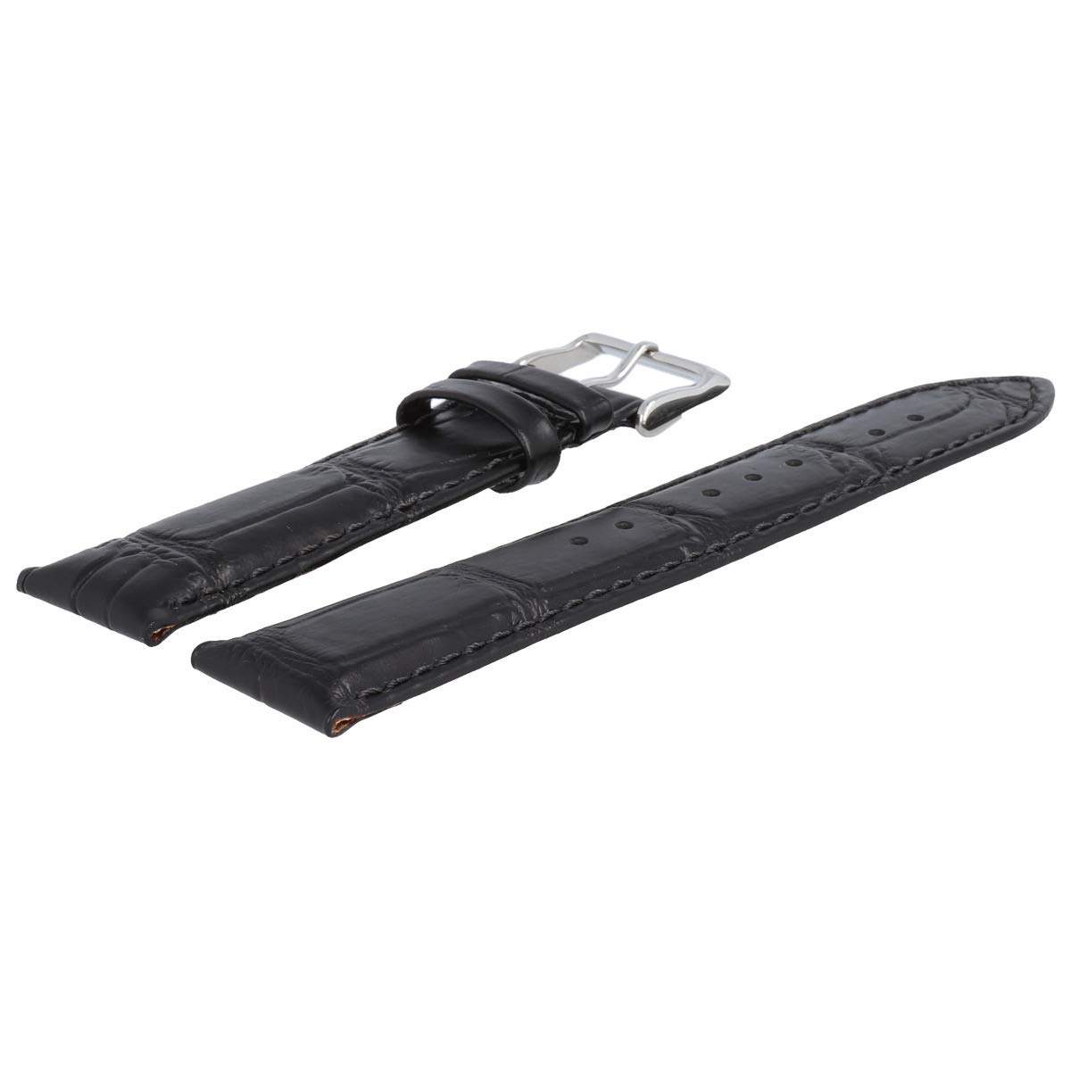 Tommy Hilfiger Uhrenarmband 22mm Leder Schwarz - 679301488