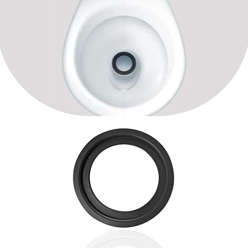 Pack-1 Anillo de sello de inodoro para automóvil, anillo de inodoro de silicona, kit de juntas impermeables de 4 x 0.27 pulgadas, repuesto de anillo