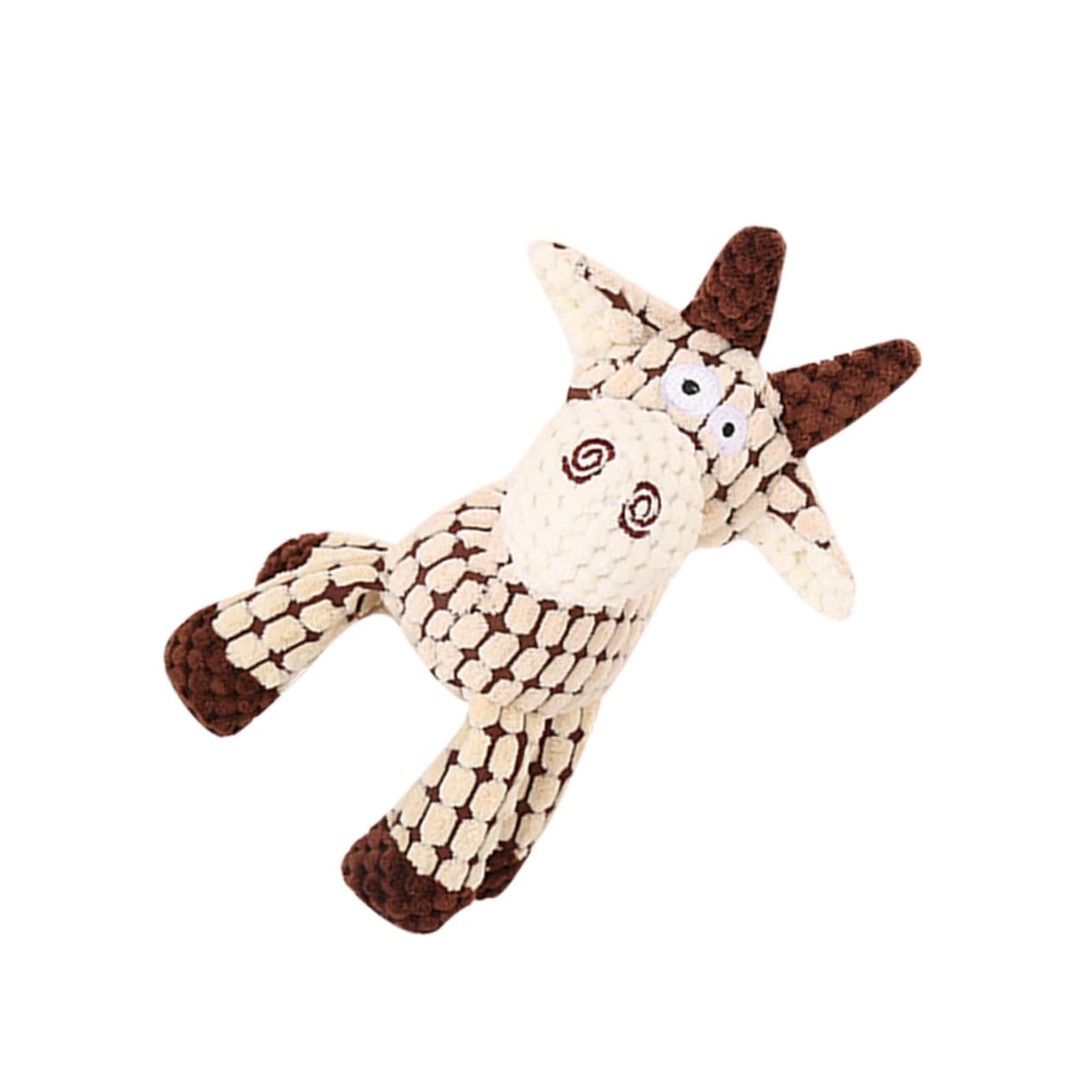 BESPORTBLE 3 Piezas Juguete de Peluche para Mascotas Juguete de Peluche para Perros Juguetes para Masticar Cachorros Juguetes para Perros pequeños Juguete Indestructible morder Burro