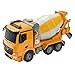 Mondo Benz Motors-Mercedes Arocs Concrete Mixer in scala Mezzo da lavoro-Camion Betoniera RC miscelatore di cemento-controller 2.4 GHz giallo-63513, Colore giallo/nero, 1:20, 63513