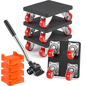 Qingning Qn-mt500 Möbelroller Set mit Heber