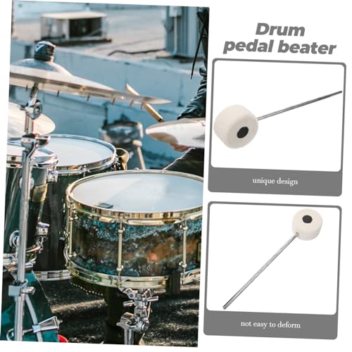 Pedal de bombo doble single Toddmomy reemplazo felpa miniatura 6