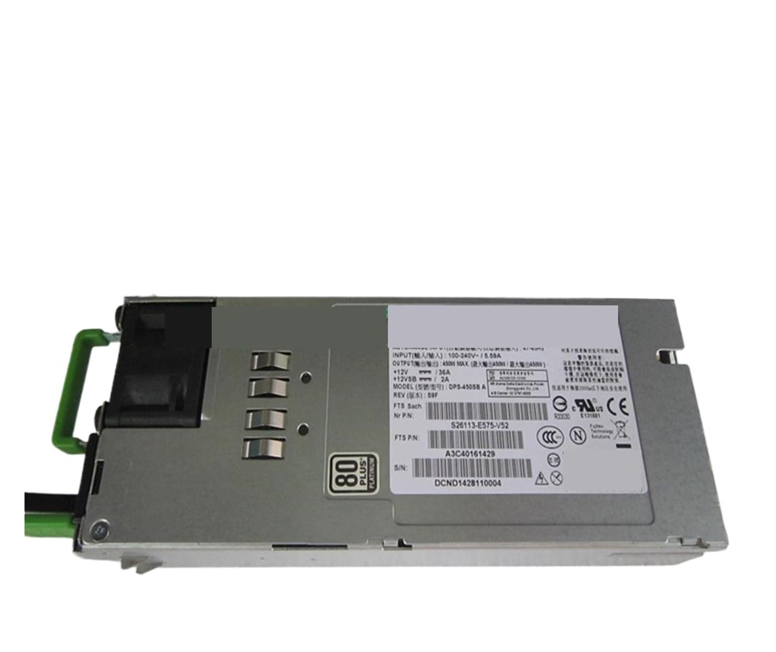 CLBSWYEJK RX200s7 RX300S7 Power Supply 450W DPS-450SB A