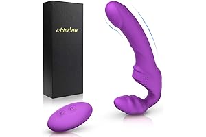Vibrating Strapless Strap on Dildo Vibrator Sex Toys