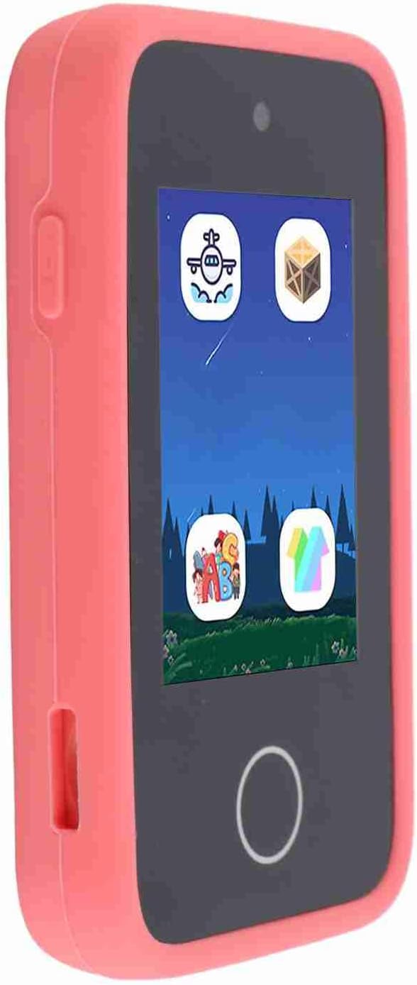 Asixxsix Kids Smart Phone, Dual Camera 2.8 Inch IPS Touchscreen Toddler Phone Toy with MP3 Player Multifunctional Features for 3 4 5 6 7 Year Old Boys