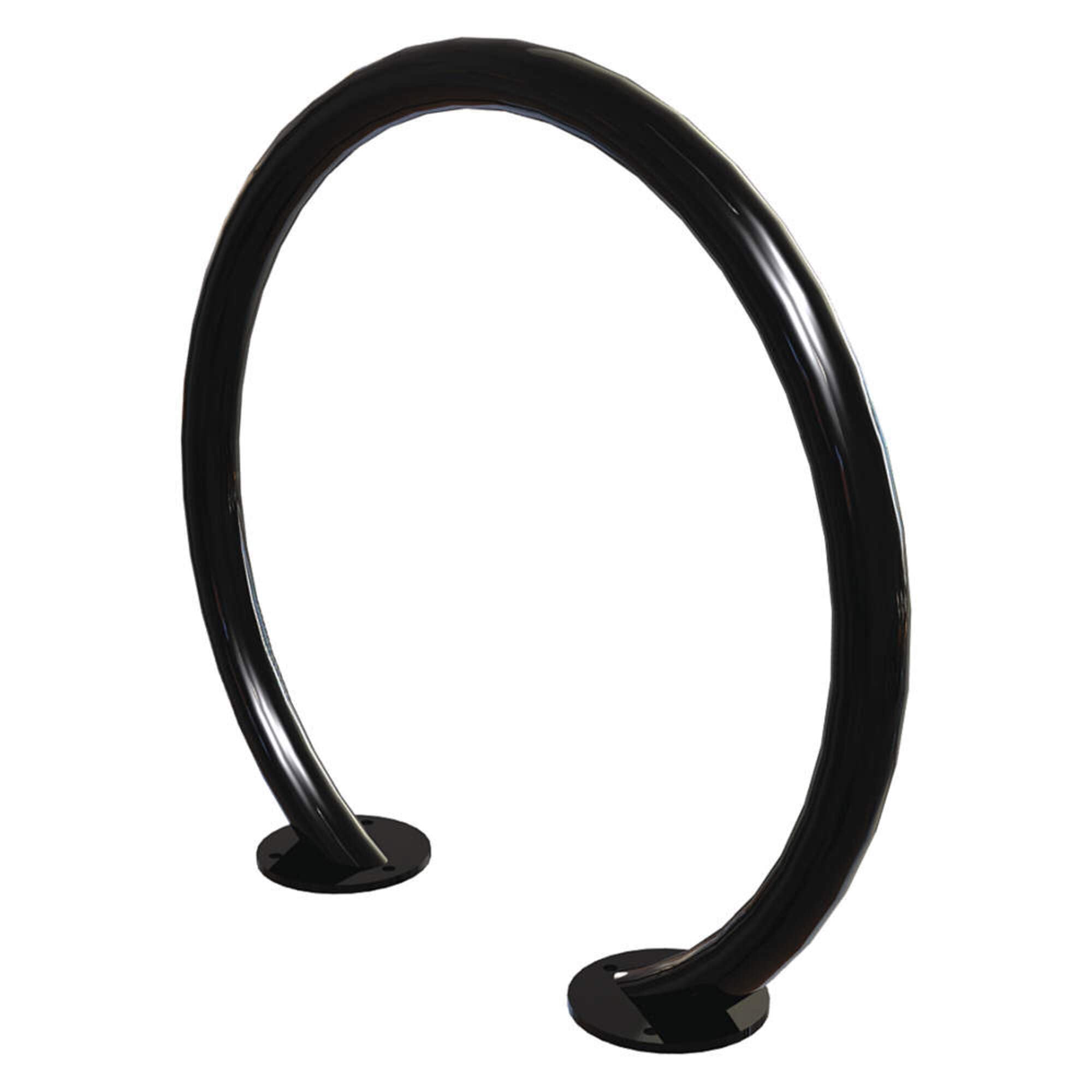 Bike Rack, Blk, (2)Bikes, 32-3/8in.H, 3in.W