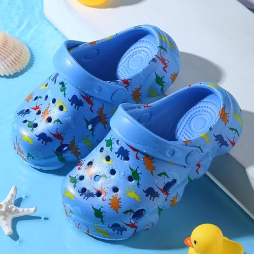 Image of Girls' Clogs for Toddlers & Kids Lightweight Garden Shoes Breathable Slip-on Slides Sandals Slippers Children's Beach Water Shoes