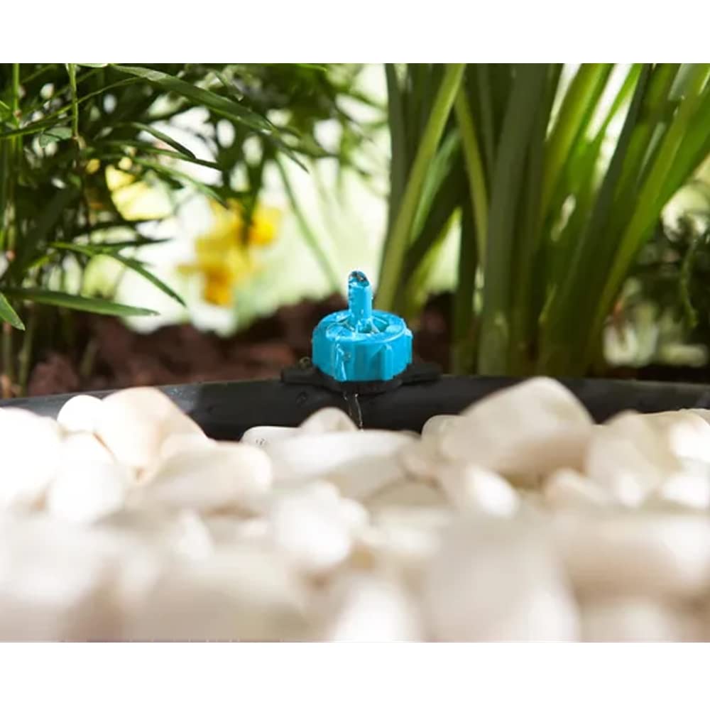 [Pack 500] GOTERO AUTOCOMPENSANTE 4 litros por Hora. Gotero para riego agrícola y jardinería. Gotero pinchado Desmontable Apto para micro tubo. Presión Trabajo 1 a 4 Bar | Incluye Membrana nítrica
