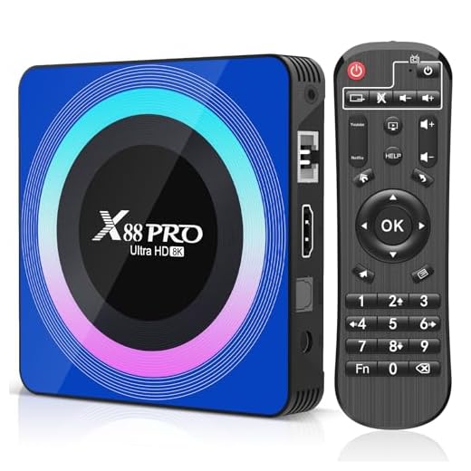 Android 13.0 TV Box, Android Box 4GB RAM 64GB ROM RK3528 Quad-Core 64bit Cortex-A53 support 2.4/5.0GHz Wi-Fi BT5.0 10/100M Ethernet HDMI 2.0 Android TV Box