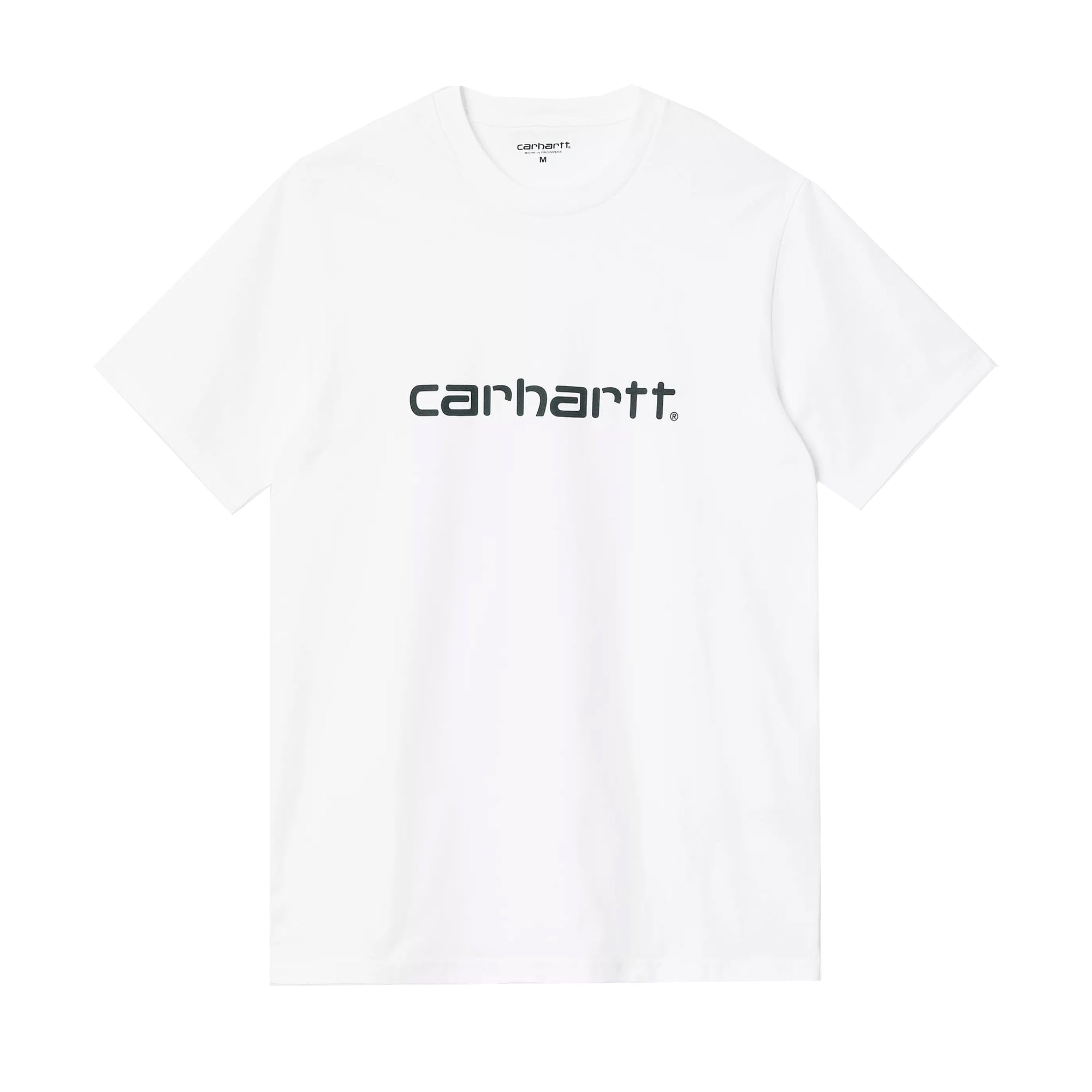 Carhartt Wip Men's White S/S Script T-Shirt