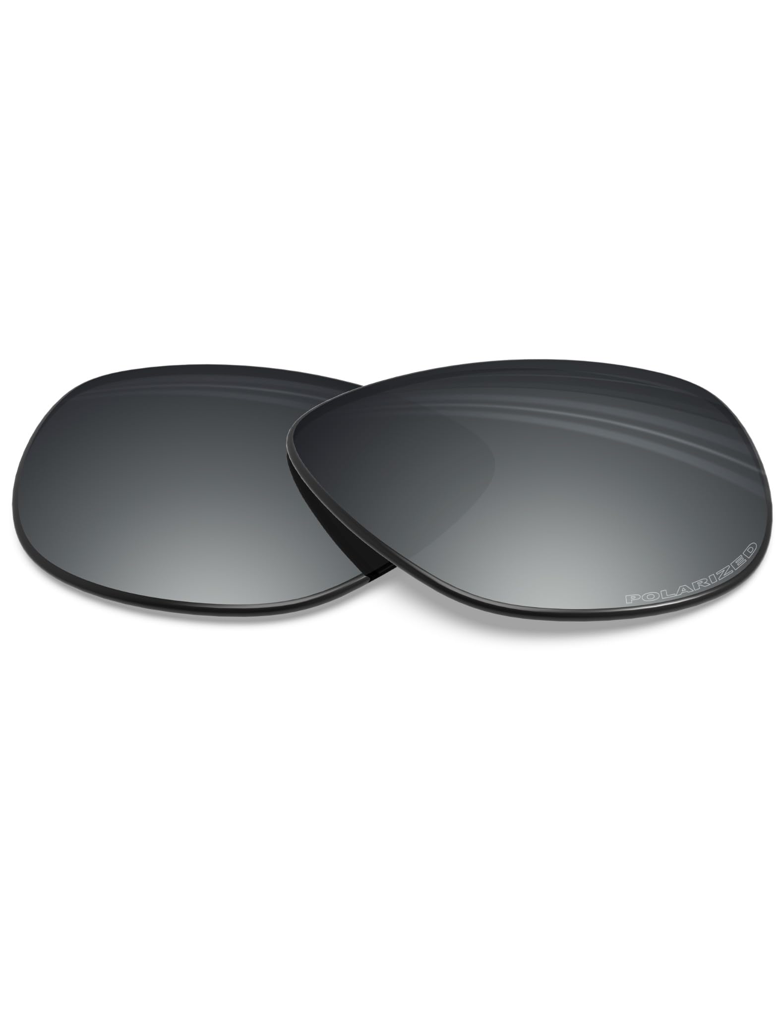 Blazerbuck Men's Silver Chrome - Polarized Anti-Salt Polarized Replacet Lenses For Oakley Frogskins Oo9013 - Silver Chrome