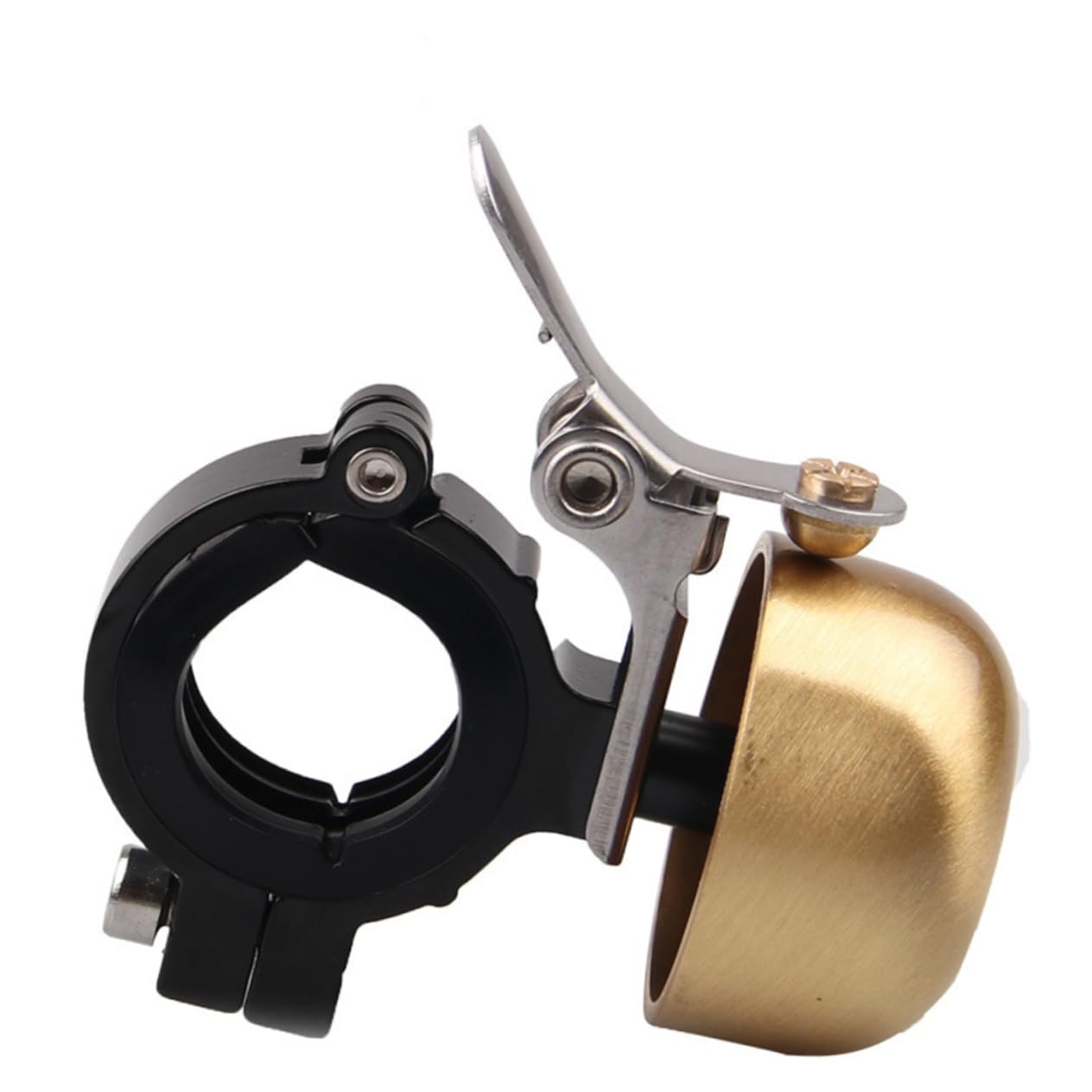 INOOMP 3 Pz Campanello per Bici retrò Lucchetto per Bici a Campana Audio Avvisatore Acustico per Bicicletta Pezzo di Ricambio per Bici Minimoto Bambino Cavalcare Bancone da Bar