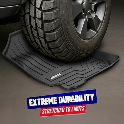 Image of Car Floor Mat for Brezza (2016-2022) Custom Fit, Heavy Duty & Anti-Slip 3D TPE Floor Mat | Easy to Clean, All Weather Resistant, Waterproof & Dustproof Car Foot Mat for Brezza