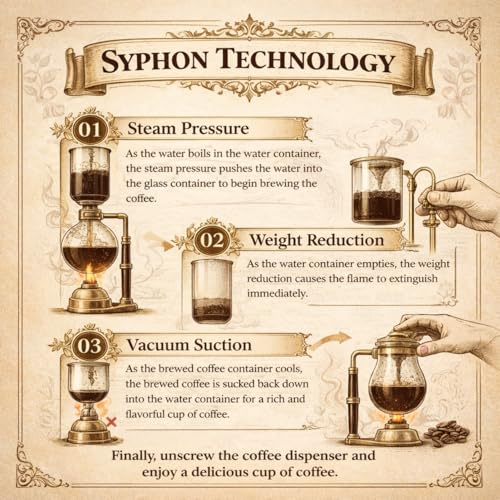 Nispira Belgium Balance Syphon Coffee Maker