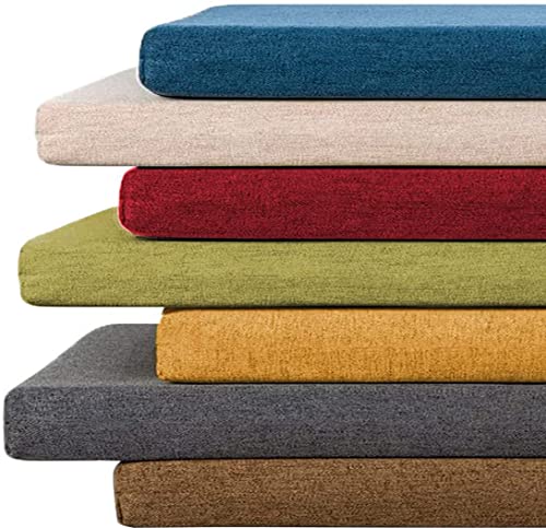 Cojín impermeable para banco de exterior, 180 x 35 x 4 cm, ideal para jardín, patio, comedor, columpio, cómodo cojín largo para asiento en interiores y exteriores