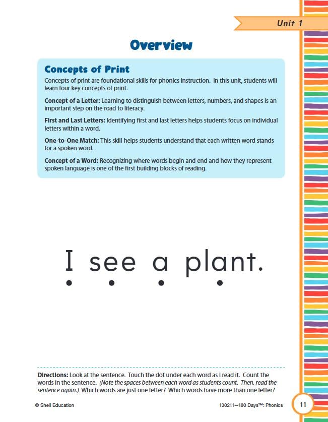 180 Days of Phonics for Prekindergarten (180 Days of Practice) - Image 7