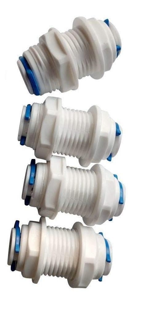 Bulk Head(in-Out) Body Connector for RO Water Purifier 4 pcs-image-32