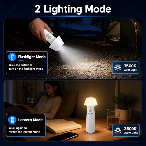 Image of Mr. Light Torch Rechargeable, 1200mAh Torch & Camping Light with Stepless Dimming, Portable LED Flashlight for Home, Camping, Power Outage & Daily Use