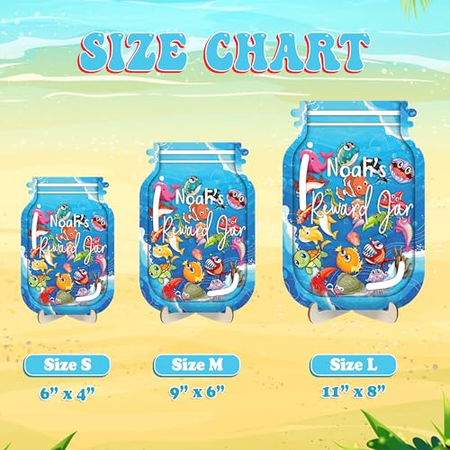 Image of Ocean Magnetic Reward Jar for Classroom Kids Student Token Potty Training Chore Chart Toddler Boys Girls Good Behavior Management Tools Teacher Back to School Gifts Decor