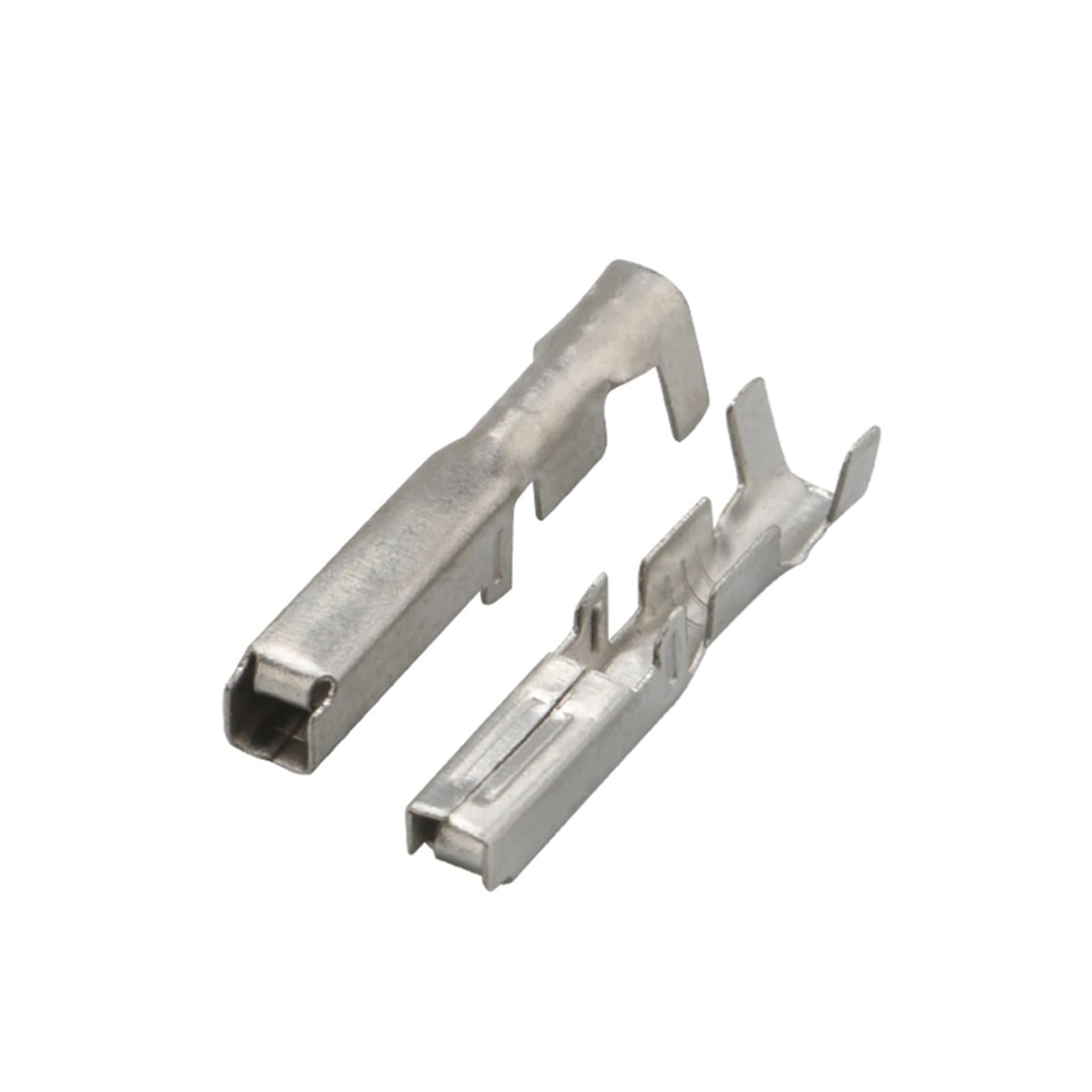 LTRAJUYNH 50 PCS 2.0mm series Automobile Wiring Copper Female Terminal Tin Terminal Insert Pin DJ623-2x0.6A Insert Spring