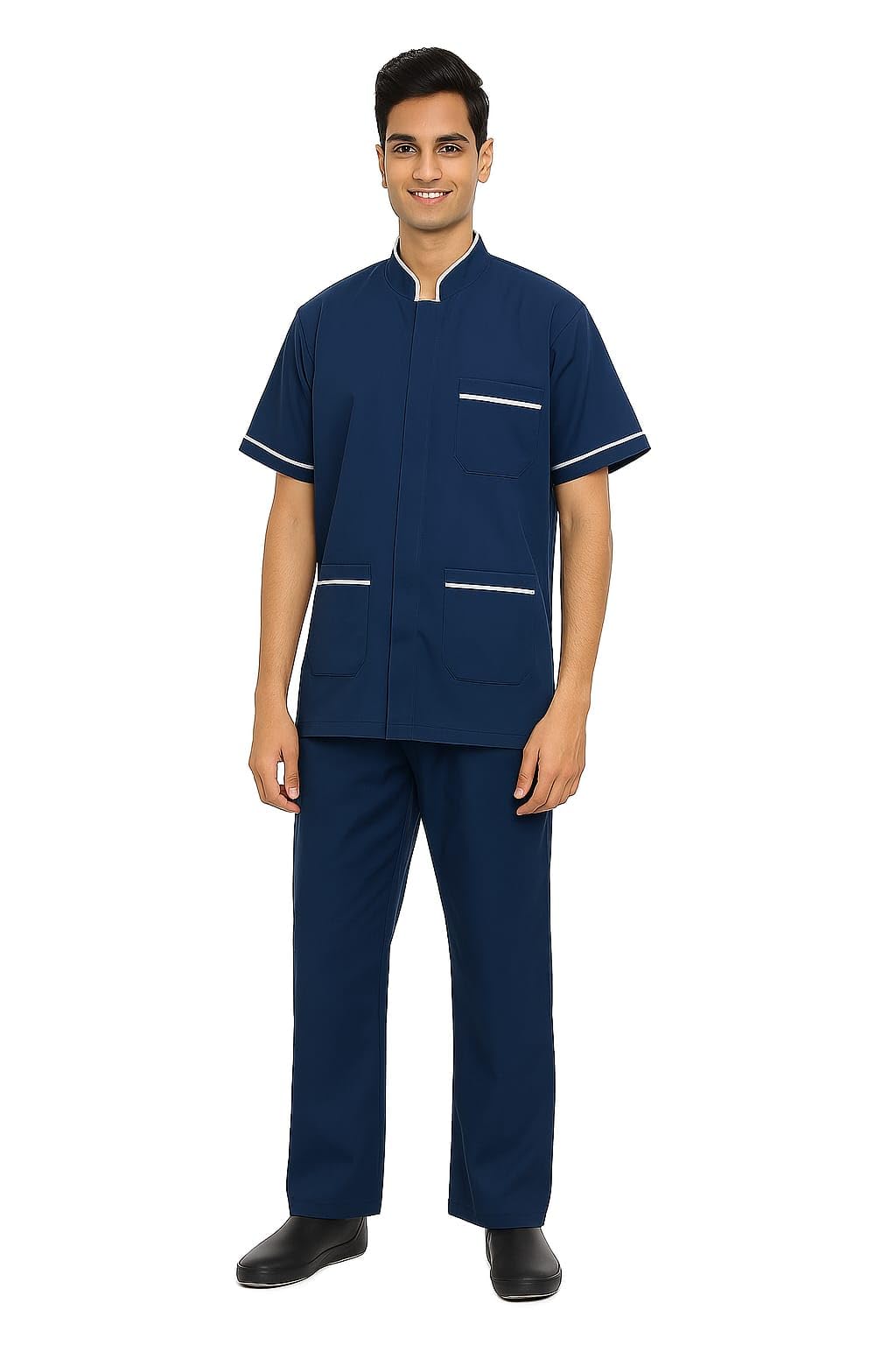 hangerage Men Staff Dress Blue - Short Sleeves Pack of 1-picture-43
